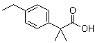 4-Ethyl-alpha,alpha-dimethylbenzeneacetic acid molecular structure (CAS 1247119-83-0)