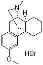 氢溴酸右美沙芬分子结构 (CAS 125-69-9)
