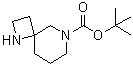 1,6-二氮杂螺[3.5]壬烷-6-羧酸叔丁酯分子结构 (CAS 1251002-00-2)