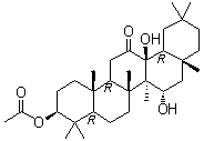黑果茜草萜 A分子结构 (CAS 125263-65-2)