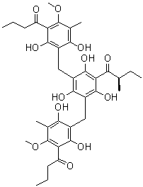 (-)-Agrimol B molecular structure (CAS 125292-98-0)
