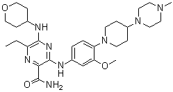 Gilteritinib molecular structure (CAS 1254053-43-4)