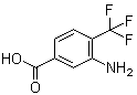 3-Amino-4-trifluoromethylbenzoic acid molecular structure (CAS 125483-00-3)