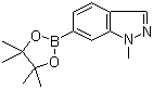1-Methylindazole-6-boronic acid pinacol ester molecular structure (CAS 1256359-09-7)