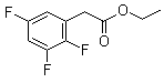 2,3,5-Trifluorobenzeneacetic acid ethyl ester molecular structure (CAS 1256479-84-1)