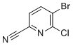 5-Bromo-6-chloropyridine-2-carbonitrile molecular structure (CAS 1256823-65-0)