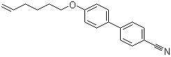 4'-(5-Hexenyloxy)[1,1'-biphenyl]-4-carbonitrile molecular structure (CAS 125786-59-6)