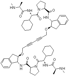 AZD 5582分子结构 (CAS 1258392-53-8)