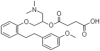 沙格雷酯分子结构 (CAS 125926-17-2)
