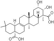 Polygalic acid molecular structure (CAS 1260-04-4)