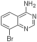 8-溴-4-喹唑啉胺分子结构 (CAS 1260657-19-9)