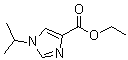 1-(1-Methylethyl)-1H-imidazole-4-carboxylic acid ethyl ester molecular structure (CAS 1260793-84-7)