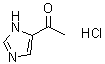 1-(1H-Imidazol-5-yl)ethanone hydrochloride (1:1) molecular structure (CAS 1260890-44-5)