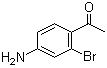 4'-Amino-2'-bromoacetophenone molecular structure (CAS 1261497-12-4)