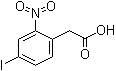 4-碘-2-硝基苯乙酸分子结构 (CAS 1261853-80-8)