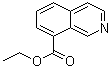 结构式 CAS# 1261871-20-8, 8-异喹啉甲酸乙酯