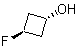 trans-3-Fluorocyclobutanol molecular structure (CAS 1262278-60-3)