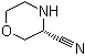 (3R)-3-Morpholinecarbonitrile molecular structure (CAS 1262484-54-7)