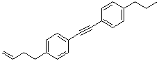 1-[2-[4-(3-Buten-1-yl)phenyl]ethynyl]-4-propylbenzene molecular structure (CAS 1262505-01-0)