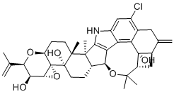 青霉震颤素A分子结构 (CAS 12627-35-9)