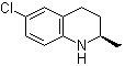 (2R)-6-Chloro-1,2,3,4-tetrahydro-2-methylquinoline molecular structure (CAS 1263000-44-7)