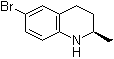 (2R)-6-溴-1,2,3,4-四氢-2-甲基喹啉分子结构 (CAS 1263000-45-8)