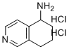 5,6,7,8-四氢异喹啉-5-胺二盐酸盐分子结构 (CAS 1263378-92-2)