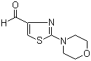 2-吗啉基噻唑-4-甲醛分子结构 (CAS 126533-97-9)
