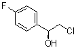 (alphaS)-alpha-(Chloromethyl)-4-fluorobenzenemethanol molecular structure (CAS 126534-42-7)
