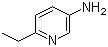 6-乙基-3-氨基吡啶分子结构 (CAS 126553-00-2)