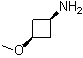 顺式-3-甲氧基环丁胺分子结构 (CAS 1268521-35-2)