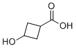 3-羟基环丁烷羧酸分子结构 (CAS 1268521-85-2)