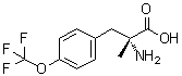 alpha-Methyl-O-(trifluoromethyl)-D-tyrosine molecular structure (CAS 1269835-58-6)