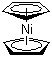 二茂镍分子结构 (CAS 1271-28-9)