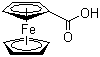 二茂铁甲酸分子结构 (CAS 1271-42-7)