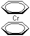 双苯铬分子结构 (CAS 1271-54-1)