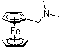 N,N-二甲基二茂铁甲胺分子结构 (CAS 1271-86-9)
