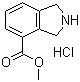4-(Methoxycarbonyl)isoindoline hydrochloride molecular structure (CAS 127168-90-5)