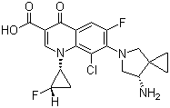 西他沙星分子结构 (CAS 127254-10-8)