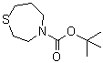 Tetrahydro-1,4-thiazepine-4(5H)-carboxylic acid 1,1-dimethylethyl ester molecular structure (CAS 1272667-22-7)