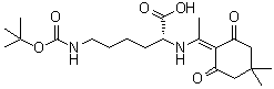 N2-[1-(4,4-Dimethyl-2,6-dioxocyclohexylidene)ethyl]-N6-[(1,1-dimethylethoxy)carbonyl]-D-lysine molecular structure (CAS 1272754-98-9)