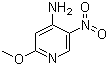 2-Methoxy-5-nitropyridin-4-amine molecular structure (CAS 127356-38-1)