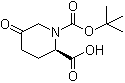 (R)-1-(tert-Butoxycarbonyl)-5-oxopiperidine-2-carboxylic acid molecular structure (CAS 1273565-12-0)