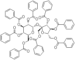 蔗糖苯甲酸酯分子结构 (CAS 12738-64-6)