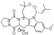 疣孢青霉原 TR 1分子结构 (CAS 12771-72-1)