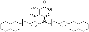 二(氢化牛脂基)邻苯二甲酸酰胺分子结构 (CAS 127733-92-0)