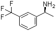 (S)-1-[3-(Trifluoromethyl)phenyl]ethylamine molecular structure (CAS 127852-21-5)