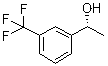 (+)-(R)-1-(3-三氟甲基苯基)乙醇分子结构 (CAS 127852-24-8)