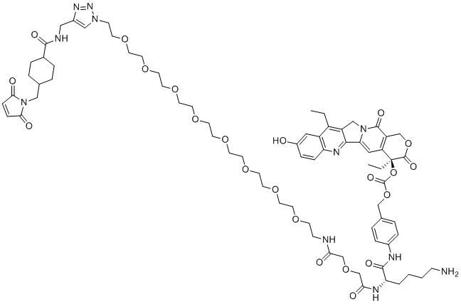 CL2A-SN-38分子结构 (CAS 1279680-68-0)