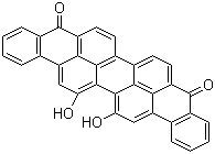 16,17-二羟基蒽酮紫分子结构 (CAS 128-59-6)